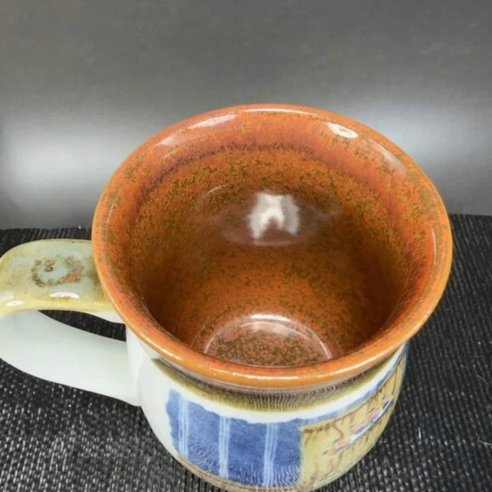 Otagiri Stoneware Pottery Coffee Mug Cup Country Kitchen Ceramic Made In Japan‎